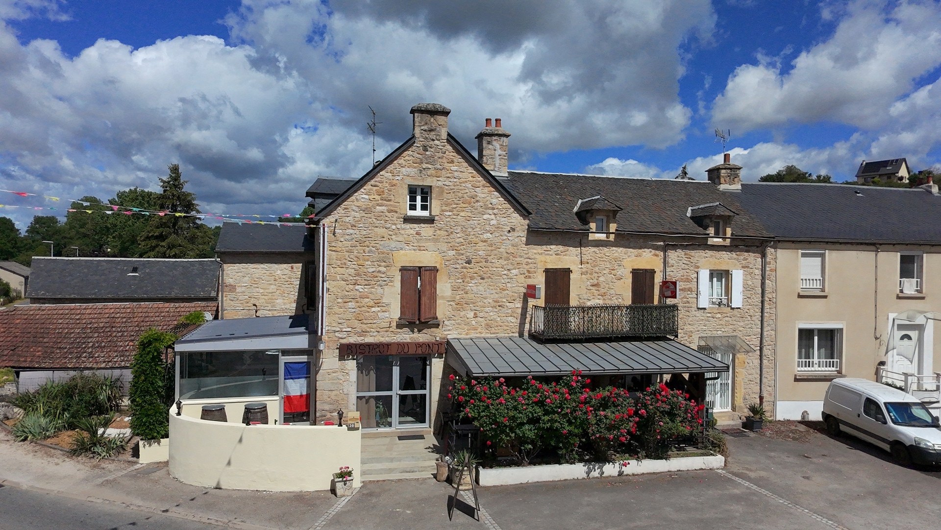 Le Bistrot du Pont vu du ciel