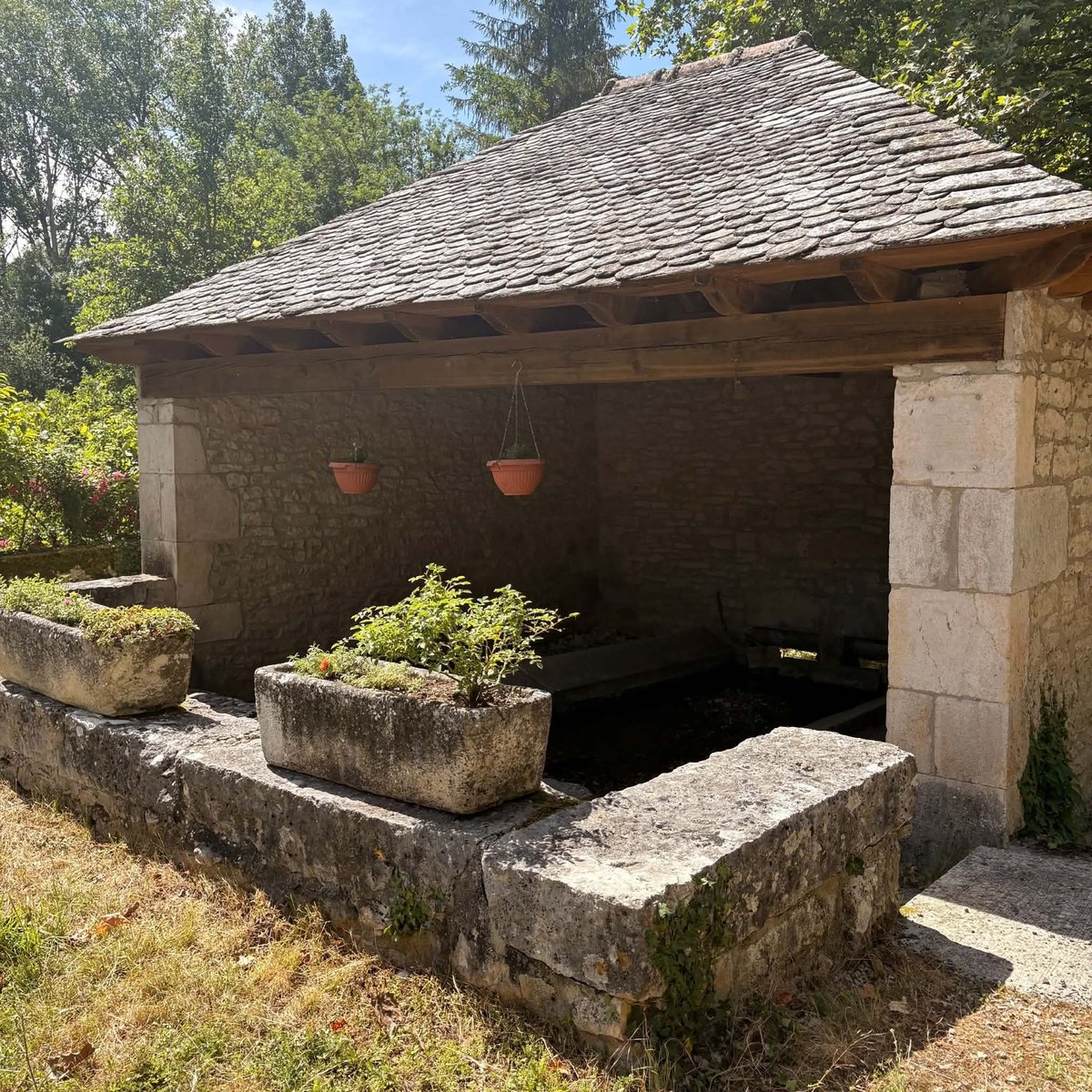 Le lavoir de Coussergues