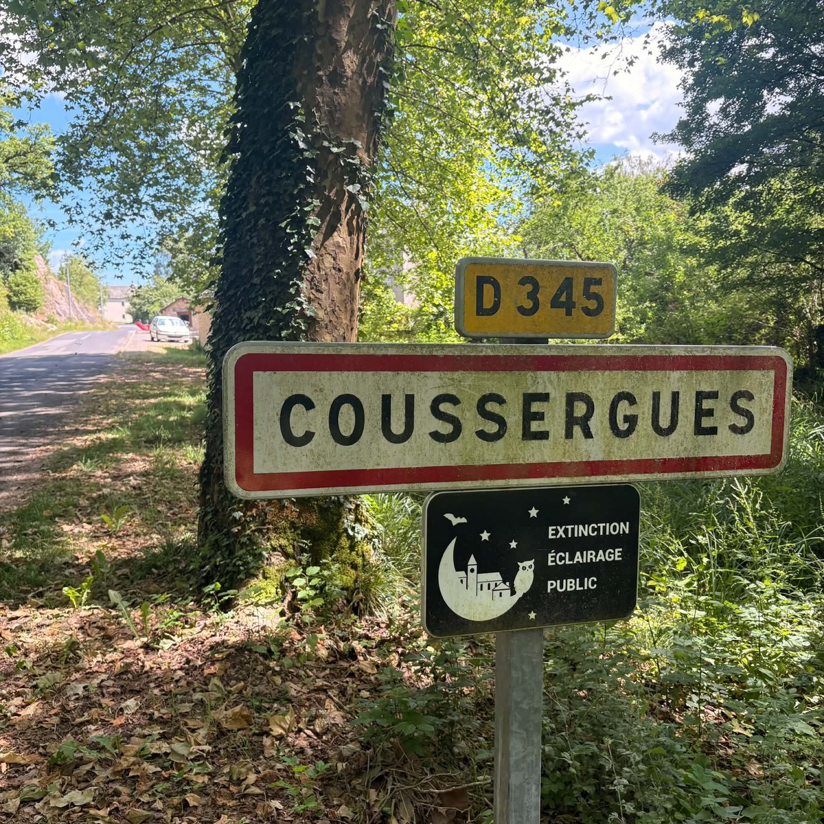 Entrée de Coussergues